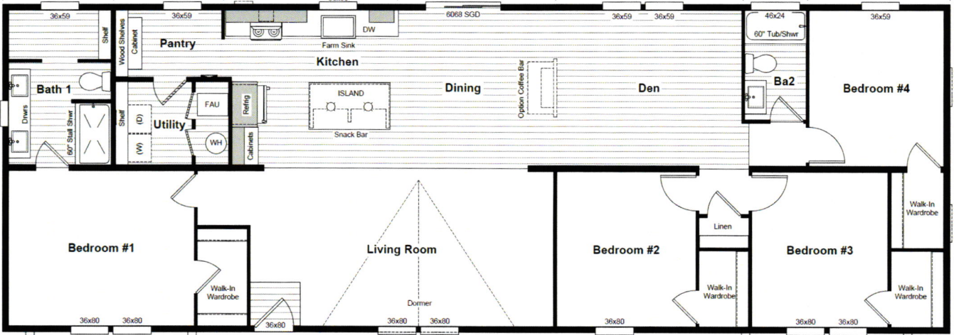 Nirvana floor plan home features