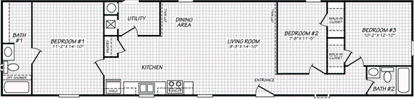 Valuhomes 16663v floor plan home features