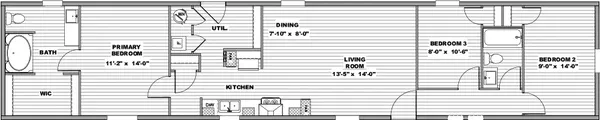 Desire floor plan home features