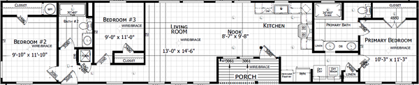 Innovation 3 floor plan home features
