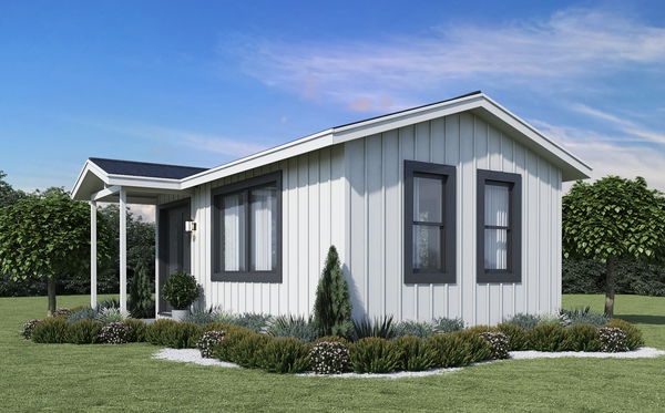 The belmont elevation, exterior, and hero home features