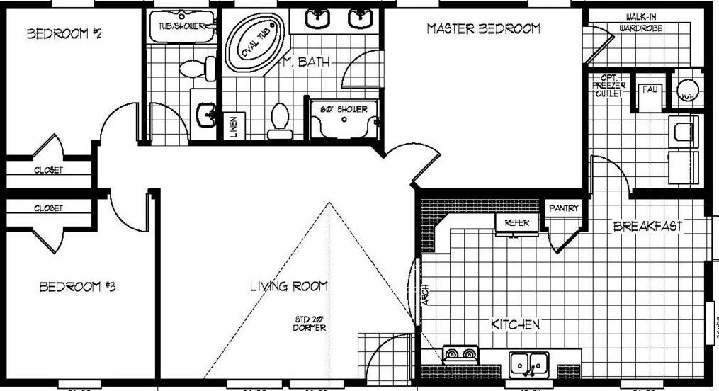 KS2750A Floor Plan