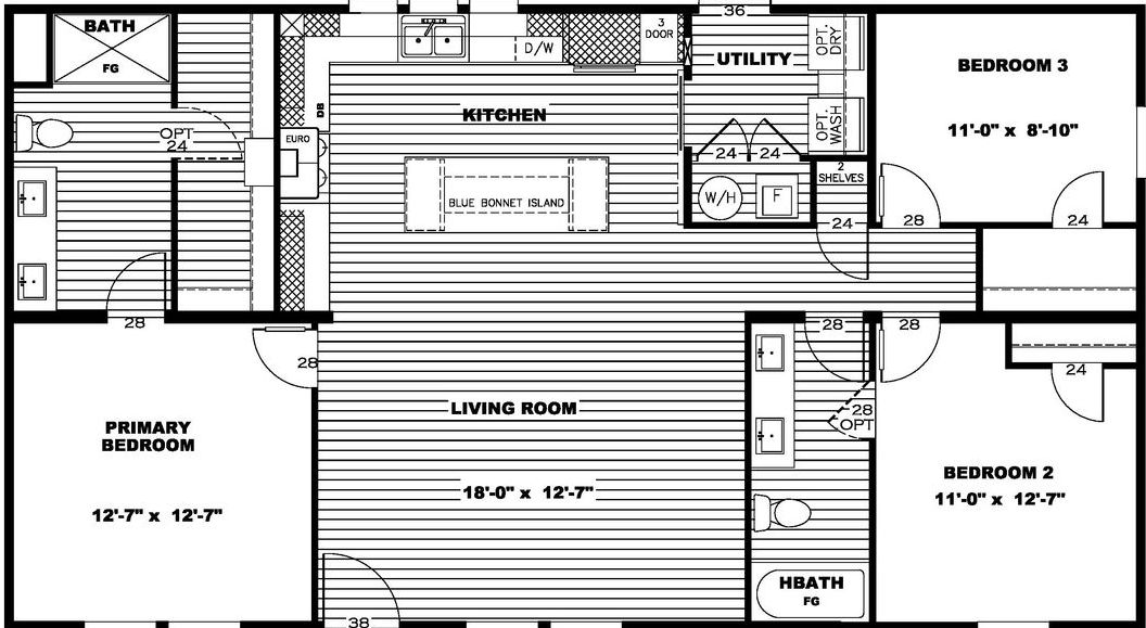 The renegade  home features