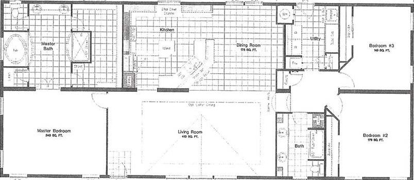 Hawthorn floor plan home features