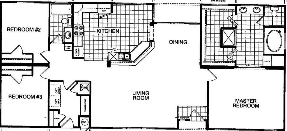 Yosemite 5643m floor plan home features