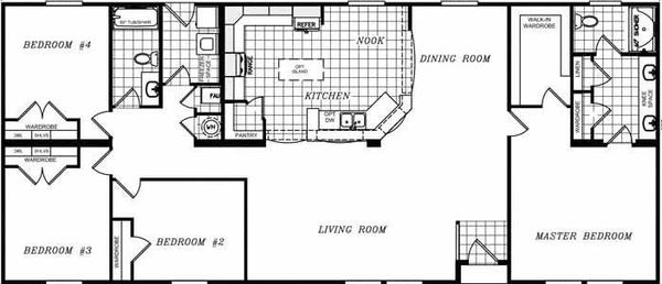 Karsten k3070b floor plan home features