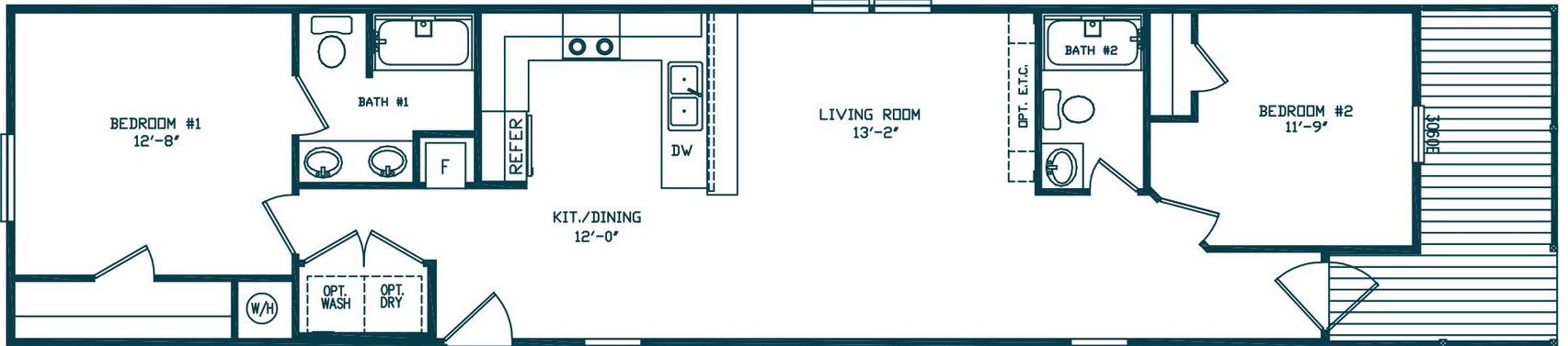 Ace 2.0 floor plan home features