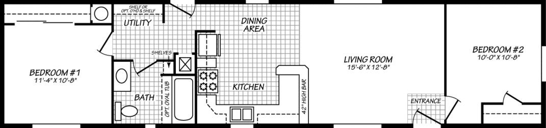 Sandpointe 14582A Floor Plan