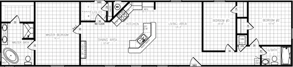 Trilliant 5806 floor plan home features