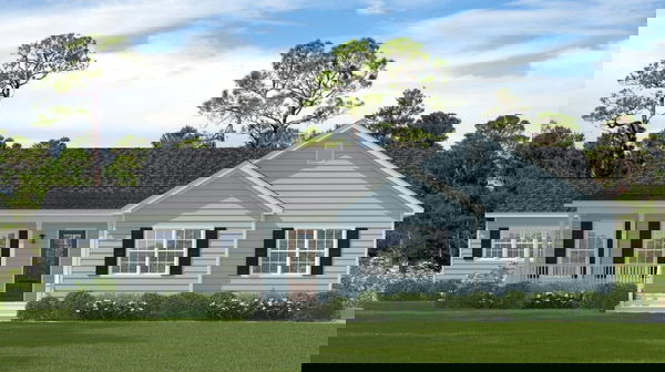 Jasmine ii hero, elevation, and exterior home features