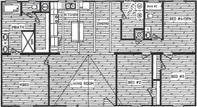 Cs-3226 floor plan home features
