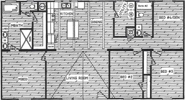 Cs-3226 floor plan home features