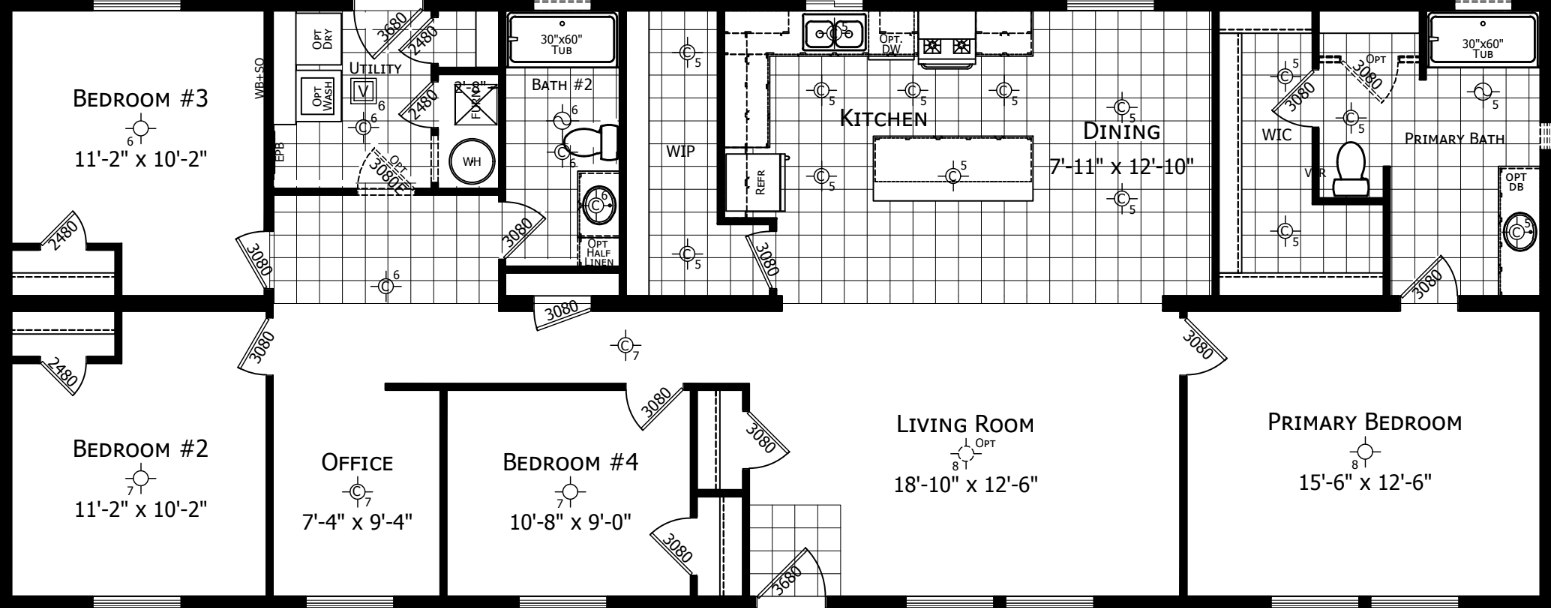 Noble 2868H11 Floor Plan