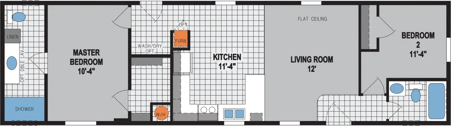 Prairie dune 8719 floor plan home features