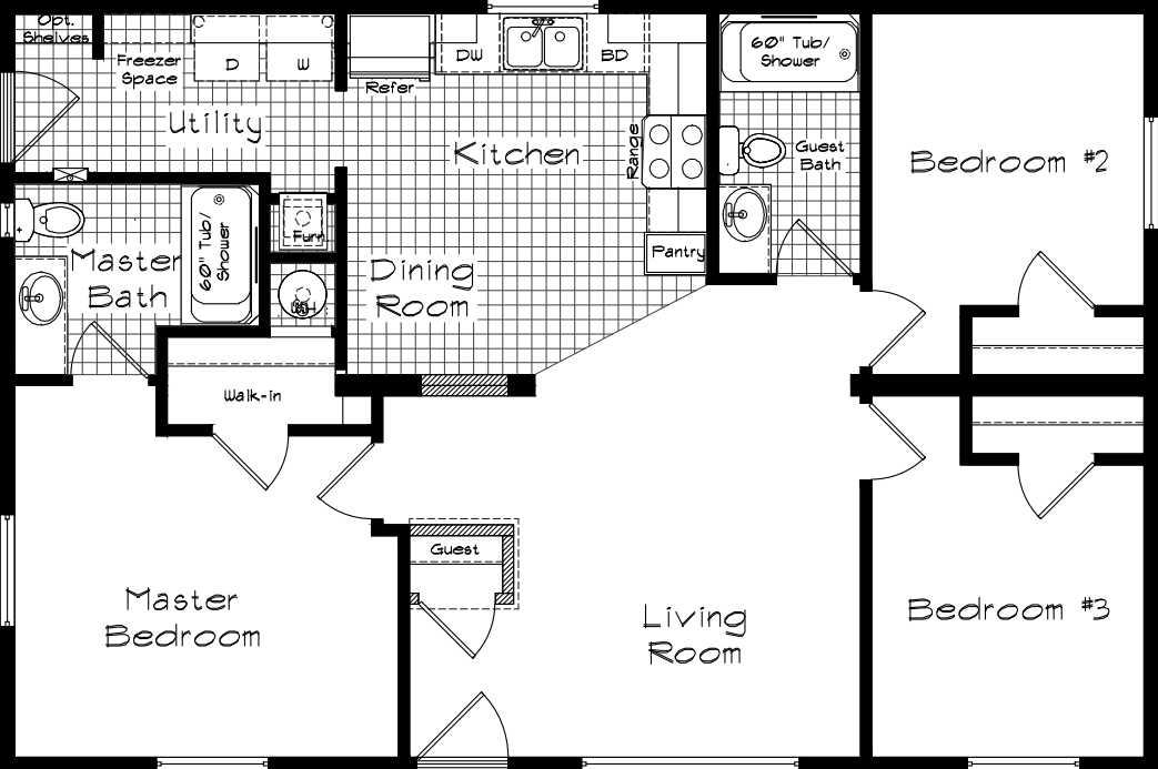 Cedar Canyon 2003 Floor Plan