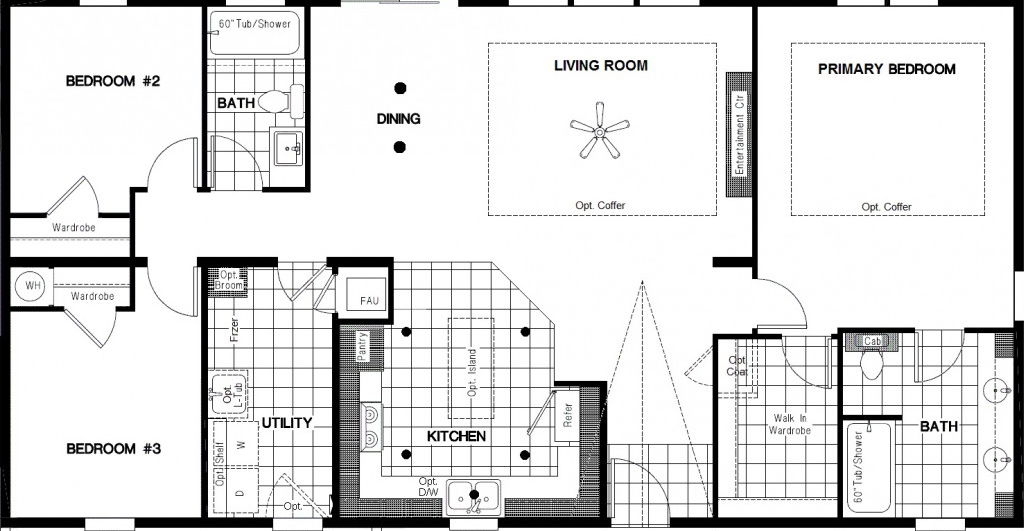 The wisteria floor plan home features