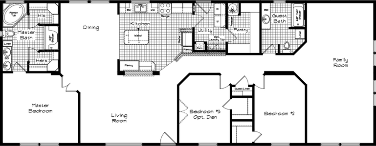 Cedar canyon 2061 floor plan home features