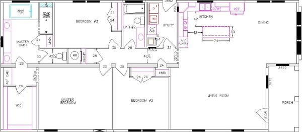Walton floor plan home features