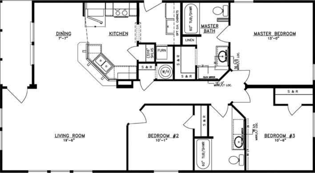 Harbor View Floor Plan