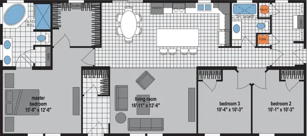 Skyliner 4765j floor plan home features