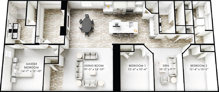 Odyssey 68XL Floor Plan