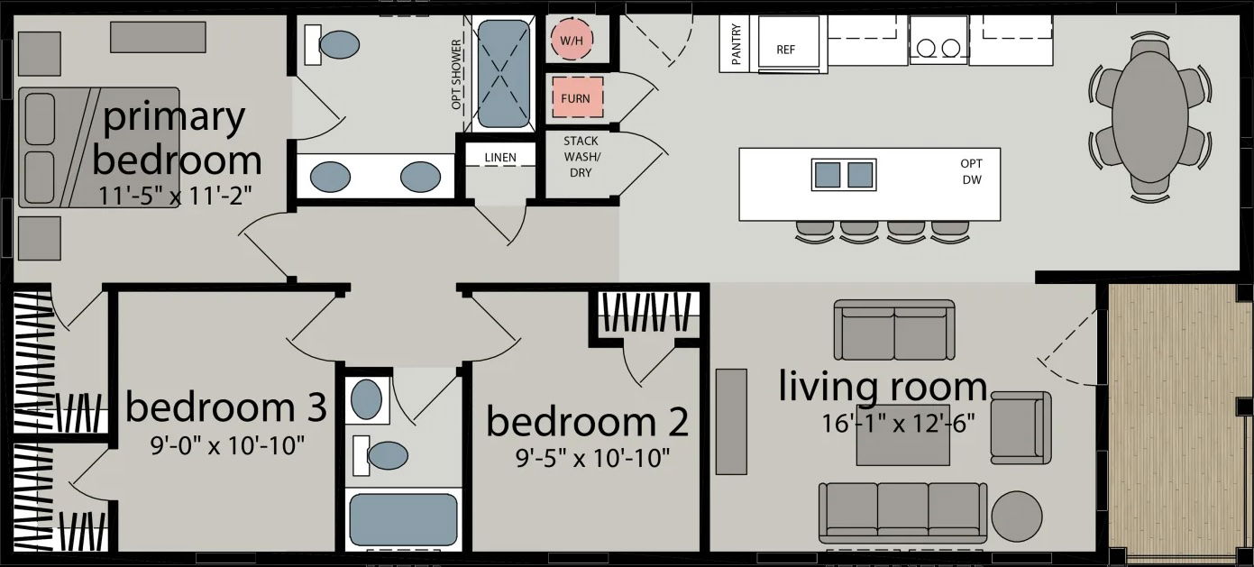 The Sonoma Floor Plan