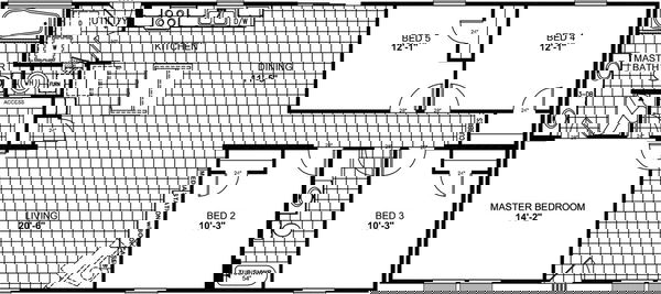 Magnificent seven 2324 floor plan home features