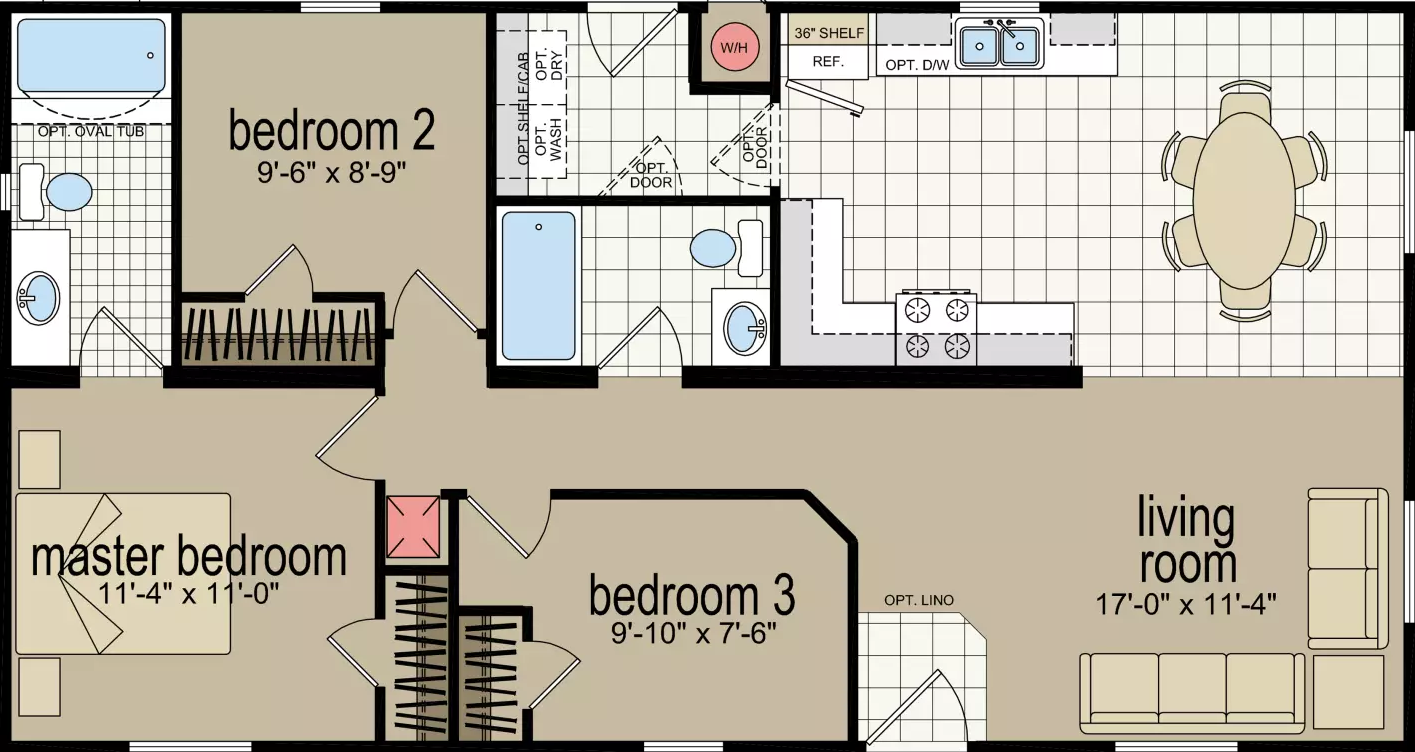 CM-3443L Floor Plan