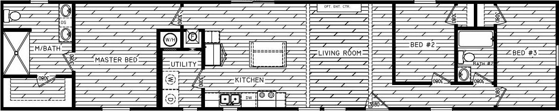 The camelia floor plan home features