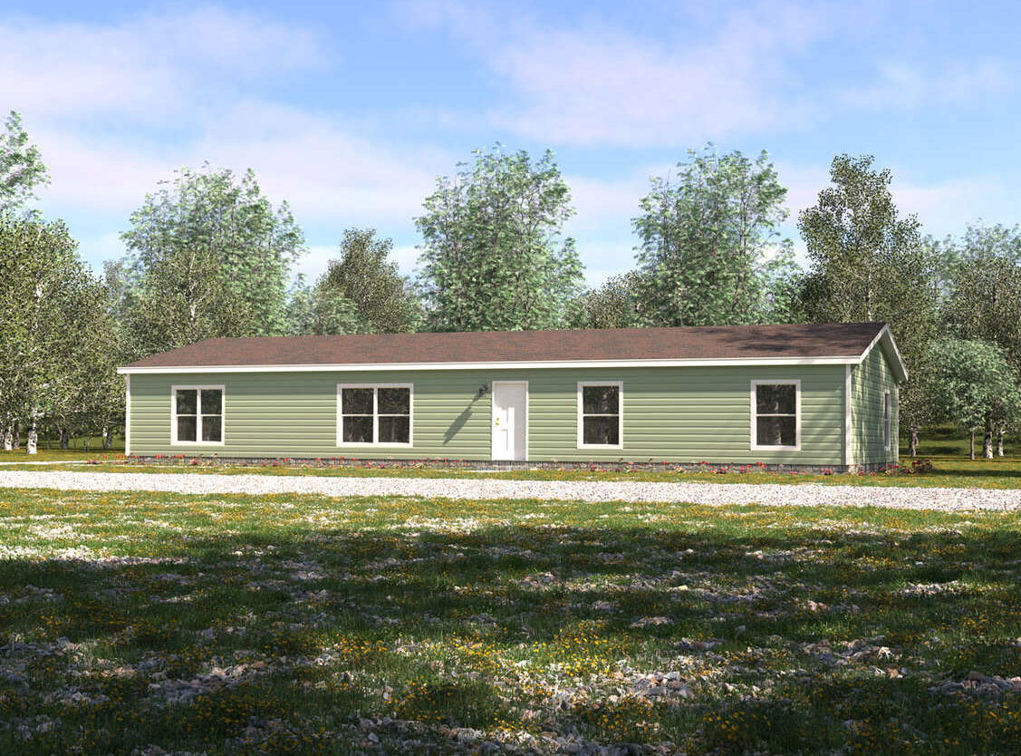 Landmark 32684l hero, elevation, and exterior home features