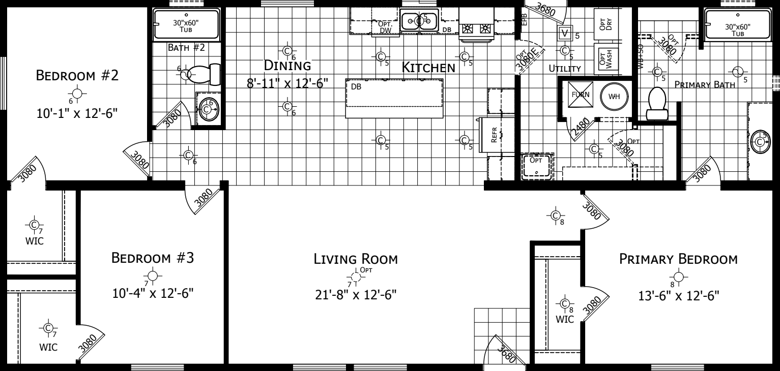 Noble 2856H08 Floor Plan