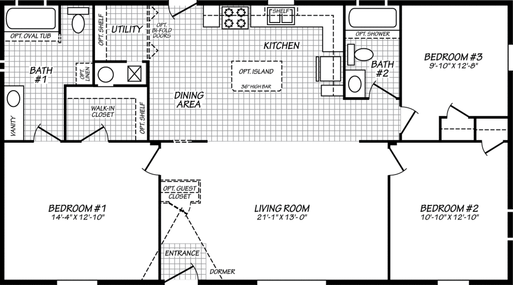 Eagle 28483S Floor Plan