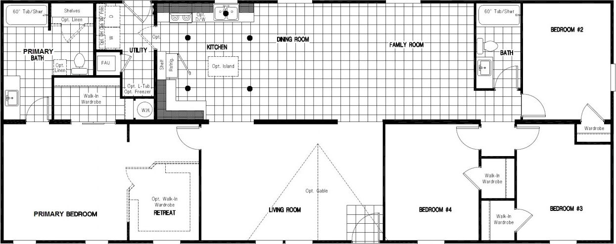 Drm682f floor plan home features