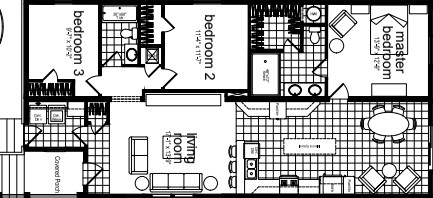 Arapaho floor plan home features