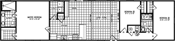 Gold spur 5816 floor plan home features