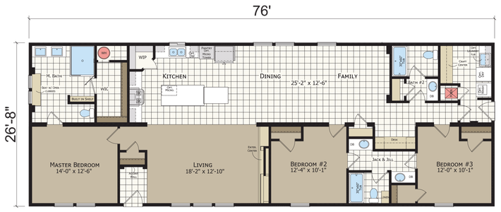 Catena ct4763b floor plan home features