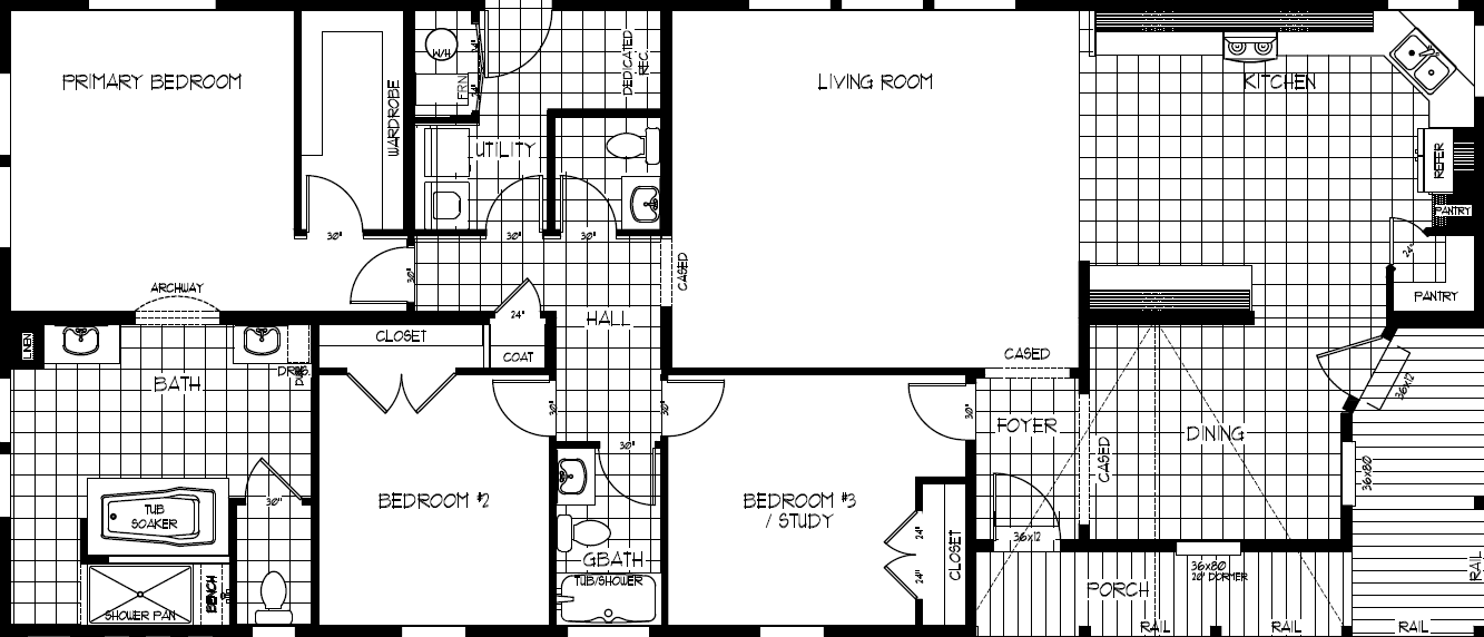 RC3070A Floor Plan