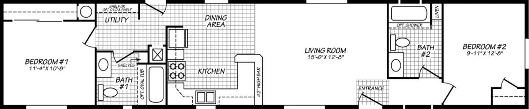 Sandpointe 14662A Floor Plan