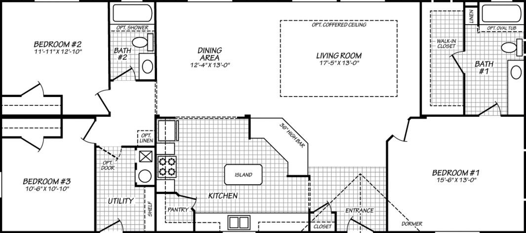 Evergreen 28603F Floor Plan