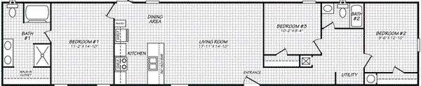 Valuhomes 16763p floor plan home features