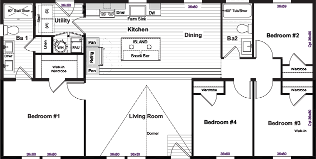 Train Floor Plan