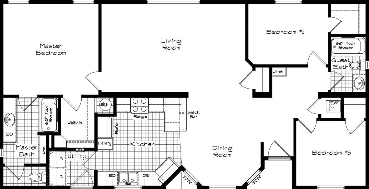 Cedar Canyon 2030 Floor Plan