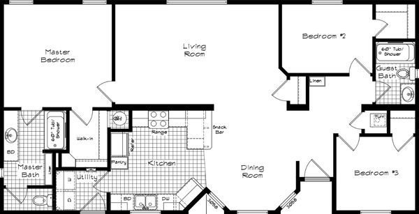 Cedar canyon 2030 floor plan home features