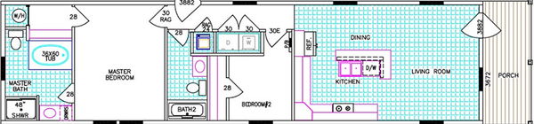 Thompson floor plan home features