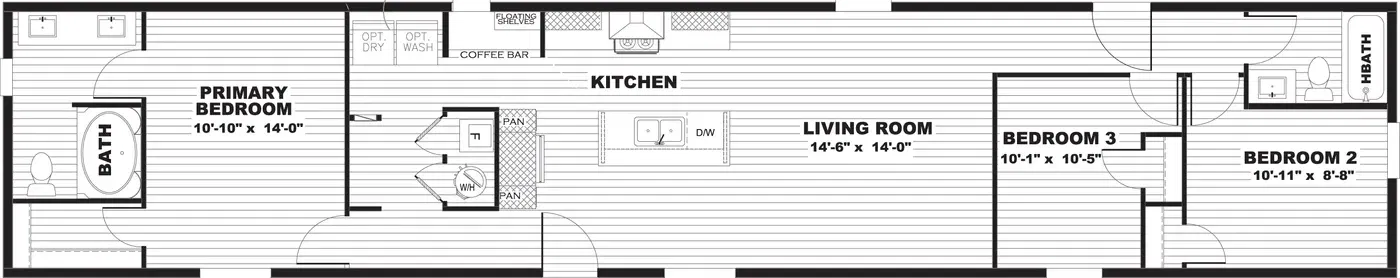 Sydney floor plan home features