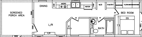 Sunset shores | 4b 120 floor plan home features