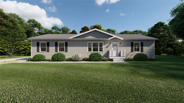 Evolution series abigail adams model 3260 hero, elevation, and exterior home features