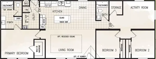 Fairpoint 24623a floor plan home features