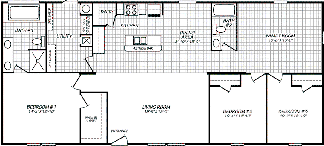 Pure homes 28603u floor plan home features