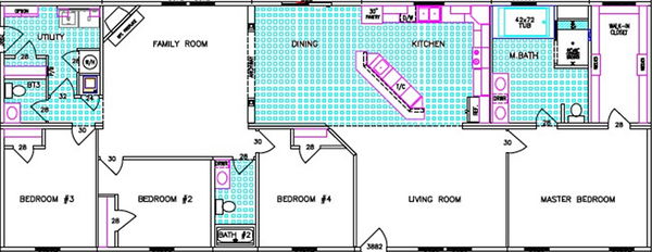 Lauderdale floor plan home features